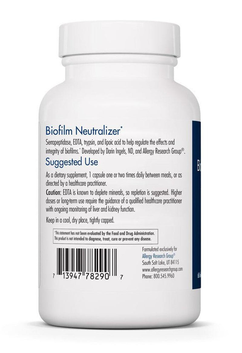Allergy Research Group - Biofilm Neutralizer* with EDTA - OurKidsASD.com - 