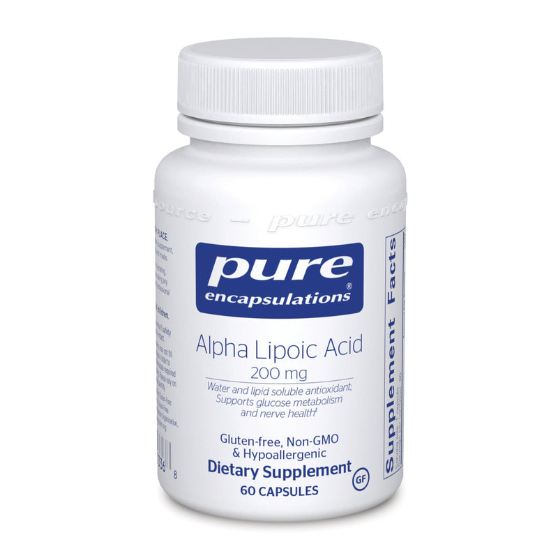 Pure Encapsulations - Alpha Lipoic Acid 200 Mg. - OurKidsASD.com - 