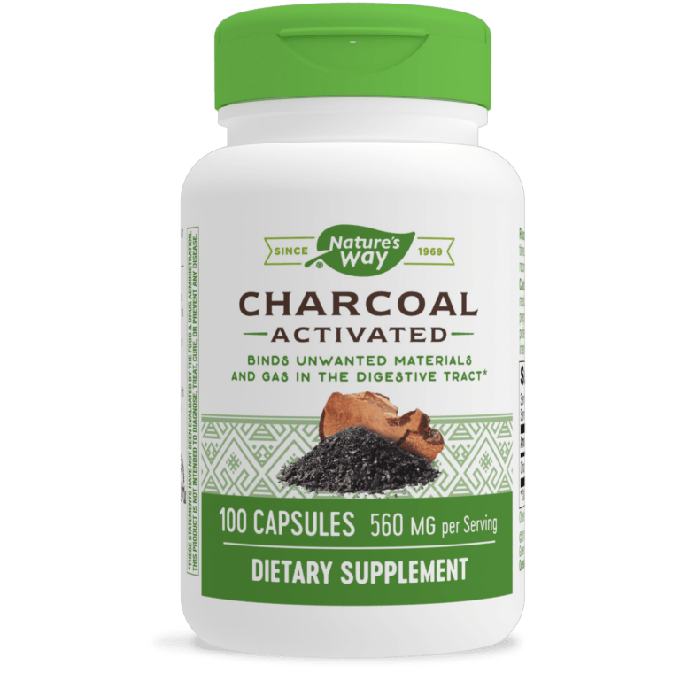 Natures Way - Activated Charcoal - OurKidsASD.com - 