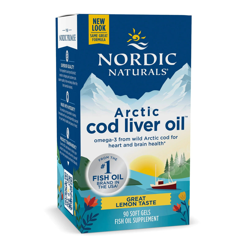 Nordic Naturals - Arctic Cod Liver Oil - OurKidsASD.com - 