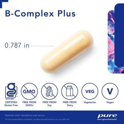 Pure Encapsulations - B-Complex Plus - OurKidsASD.com - #Free Shipping!#