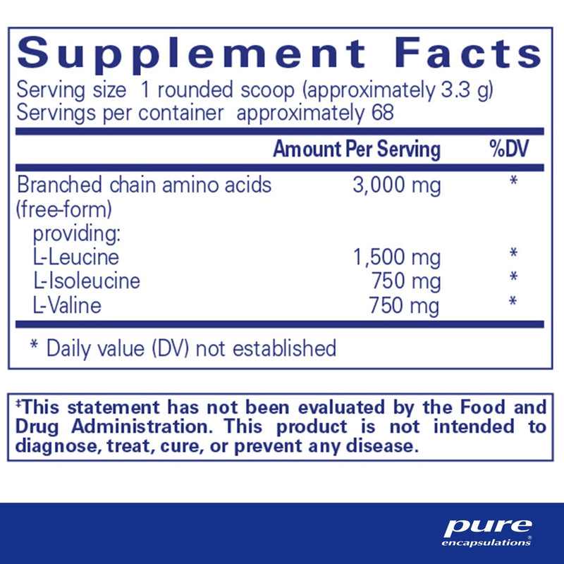 Pure Encapsulations - BCAA (Branched Chain Amino Acids) - OurKidsASD.com - 