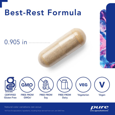 Pure Encapsulations - Best-Rest Formula - OurKidsASD.com - #Free Shipping!#