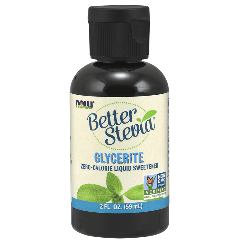 Now Foods - Better Stevia Glycerite - Zero Calorie Sweetener - OurKidsASD.com - 