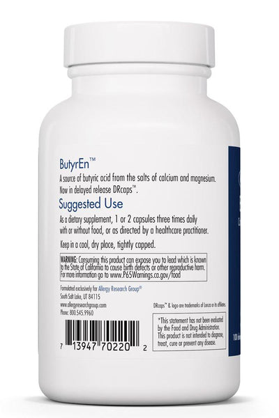 Allergy Research Group - ButyrEn - OurKidsASD.com - #Free Shipping!#