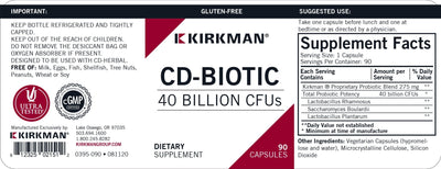 Kirkman Labs - CD-Biotic - OurKidsASD.com - #Free Shipping!#