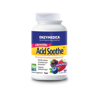 Enzymedica - Chewable Acid Soothe - OurKidsASD.com - #Free Shipping!#