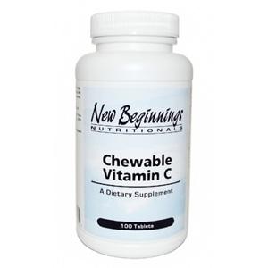 New Beginnings - Chewable Vitamin C - Revised Formula - OurKidsASD.com - #Free Shipping!#
