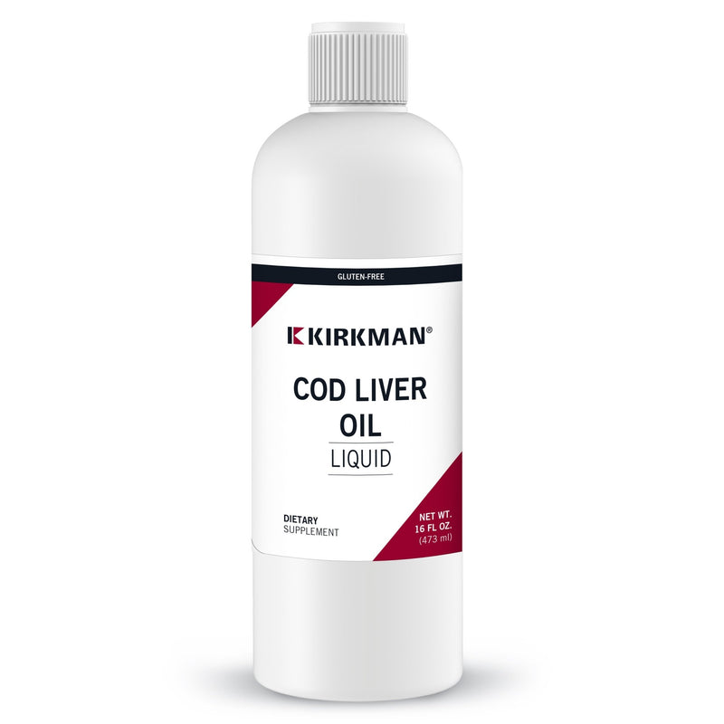 Kirkman Labs - Cod Liver Oil Liquid - Unflavored - OurKidsASD.com - 