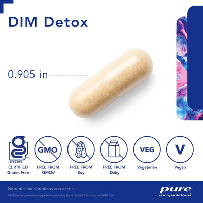 Pure Encapsulations - DIM Detox - OurKidsASD.com - #Free Shipping!#