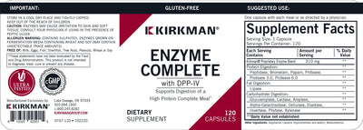 Kirkman Labs - Enzyme Complete/DPP-IV - OurKidsASD.com - #Free Shipping!#
