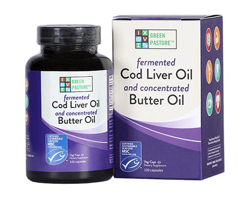 Green Pasture - Fermented Cod Liver Oil & Concentrated Butter Oil Blend Capsules - OurKidsASD.com - 