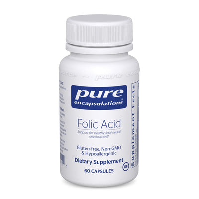Pure Encapsulations - Folic Acid - OurKidsASD.com - #Free Shipping!#