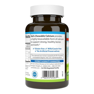Carlson - Kid's Chewable Calcium - OurKidsASD.com - #Free Shipping!#