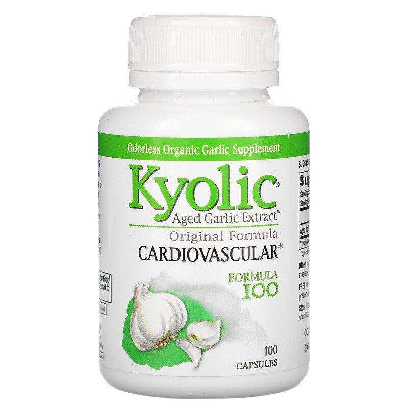 Wakunaga Nutritional Supplements - Kyolic Cardiovascular Formula 100 - OurKidsASD.com - 