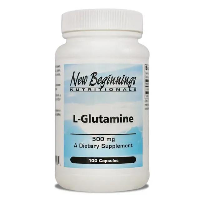 New Beginnings - L-Glutamine 500mg - OurKidsASD.com - 