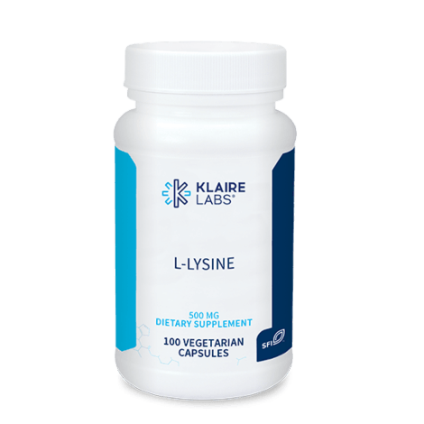Klaire Labs - L-Lysine (500 Mg) - OurKidsASD.com - 