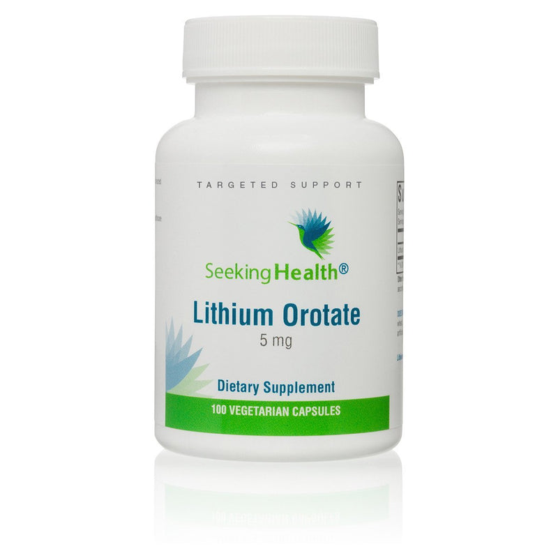 Seeking Health - Lithium Orotate - 5 Mg - OurKidsASD.com - 