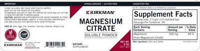 Kirkman Labs - Magnesium Citrate Hypoallergenic - OurKidsASD.com - #Free Shipping!#