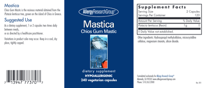 Allergy Research Group - Mastica® - OurKidsASD.com - #Free Shipping!#
