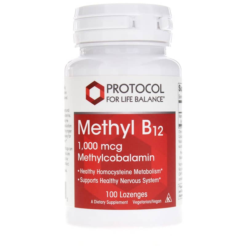 Protocol For Life Balance - Methyl B-12 -1,000 Mcg - OurKidsASD.com - 