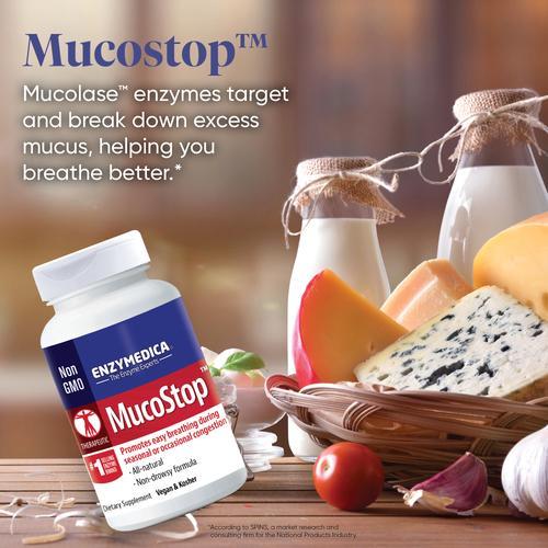 Enzymedica - MucoStop - OurKidsASD.com - 
