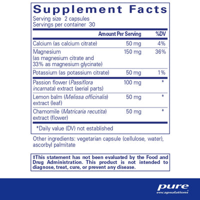 Pure Encapsulations - Muscle Cramp/Tension Formula - OurKidsASD.com - #Free Shipping!#