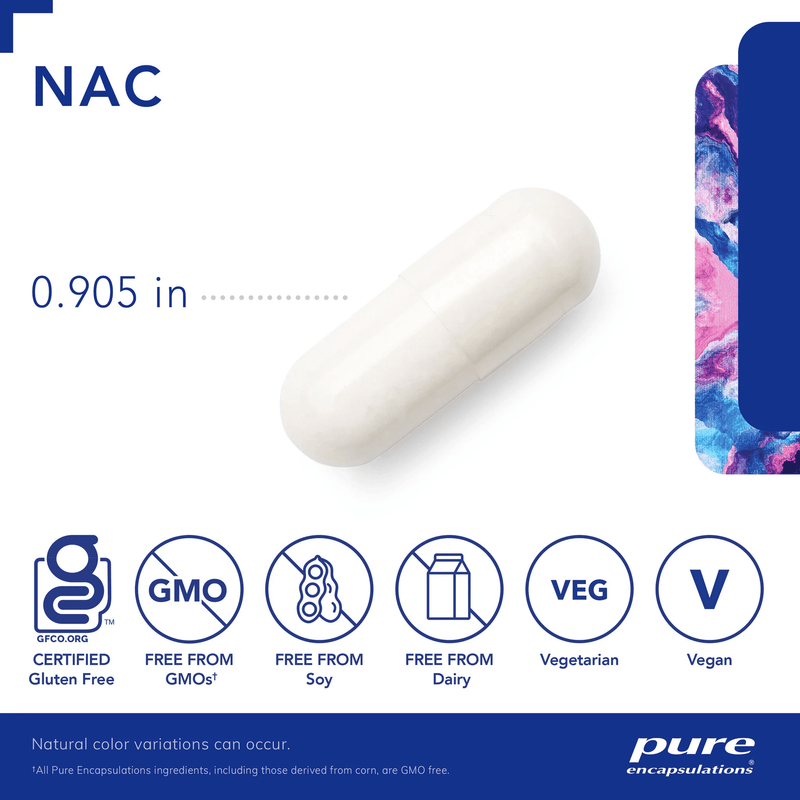 Pure Encapsulations - NAC 900 mg - OurKidsASD.com - 