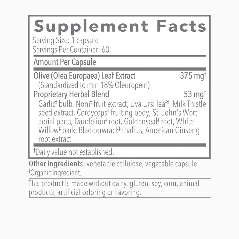 Biocidin Botanicals - Olivirex® High Potency Olive Leaf Formula - OurKidsASD.com - 