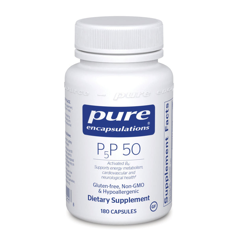 Pure Encapsulations - P5P 50 (Activated B6) - OurKidsASD.com - 