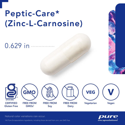 Pure Encapsulations - Peptic-Care ZC - OurKidsASD.com - #Free Shipping!#