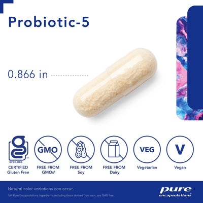 Pure Encapsulations - Probiotic-5 (Dairy-Free) - OurKidsASD.com - #Free Shipping!#