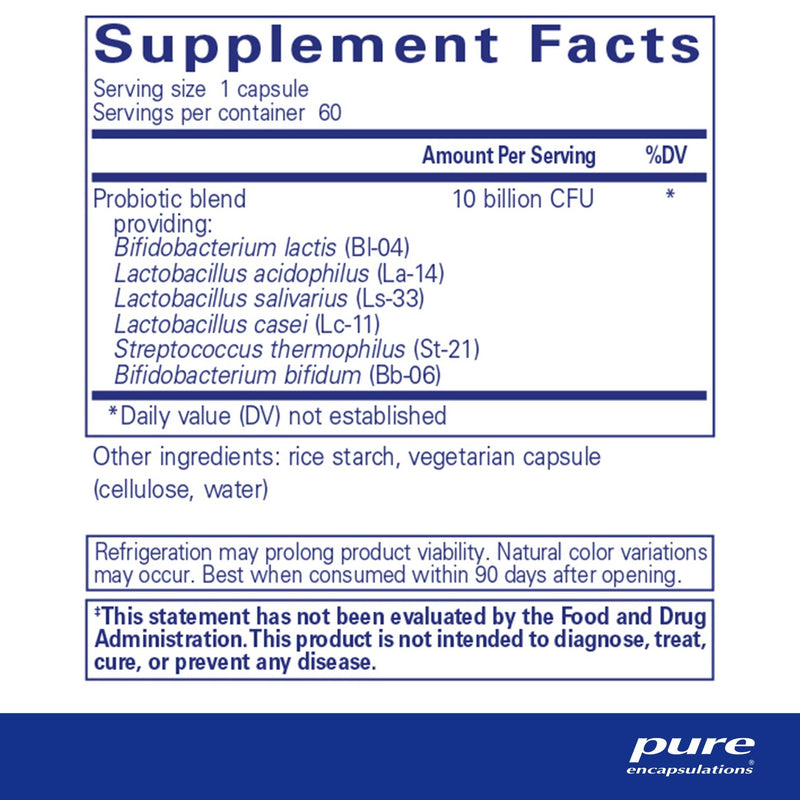 Pure Encapsulations - Probiotic G.I - OurKidsASD.com - 