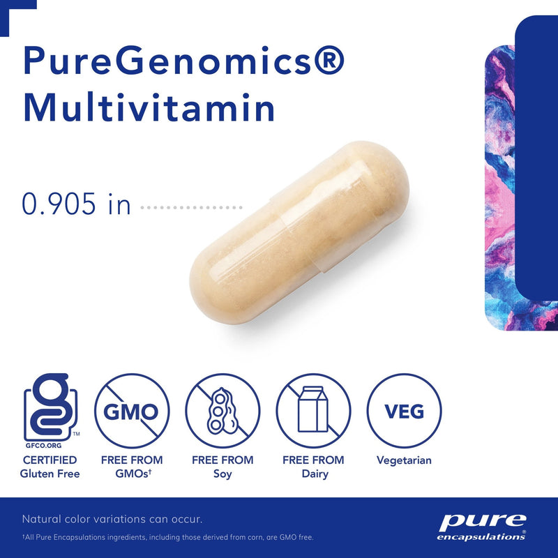 Pure Encapsulations - PureGenomics Multivitamin - OurKidsASD.com - 