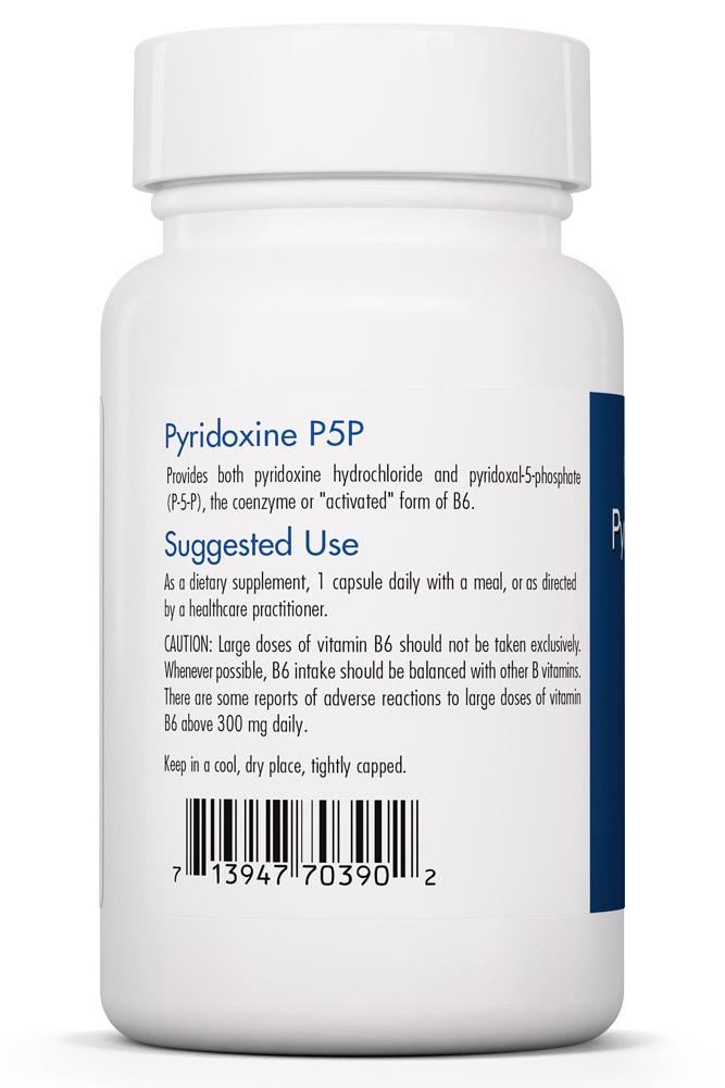 Allergy Research Group - Pyridoxine P5P (B-6) - OurKidsASD.com - 
