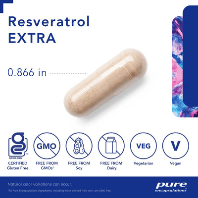 Pure Encapsulations - Resveratrol EXTRA - OurKidsASD.com - #Free Shipping!#