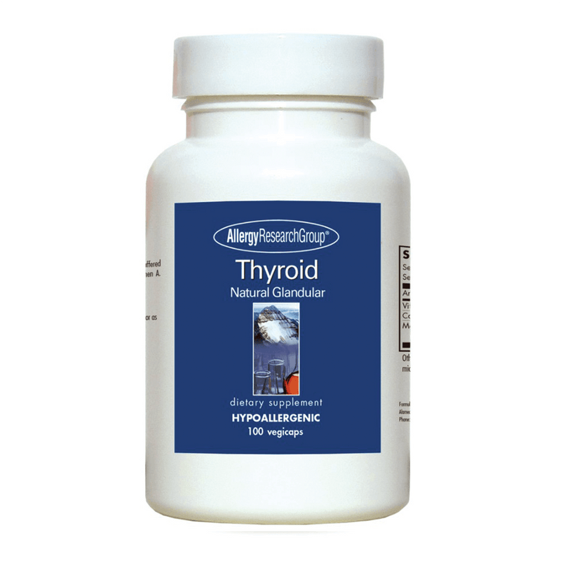 Allergy Research Group - Thyroid 100 Vegicaps - OurKidsASD.com - 