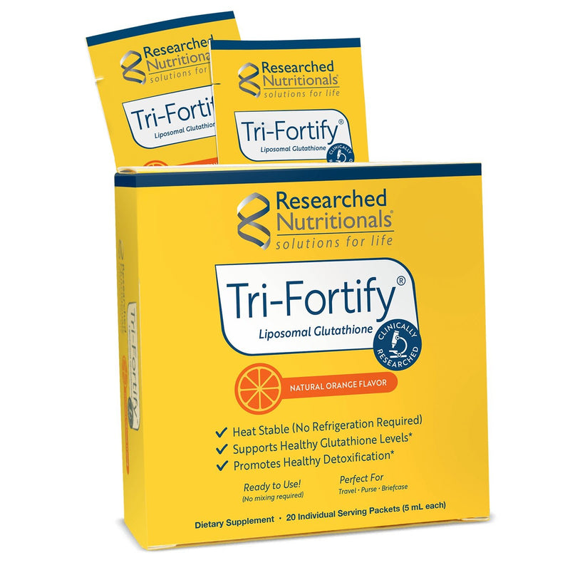 Researched Nutritionals - Tri-Fortify Liposomal Glutathione - OurKidsASD.com - 