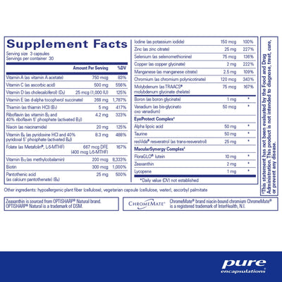 Pure Encapsulations - VisionPro Nutrients - OurKidsASD.com - #Free Shipping!#