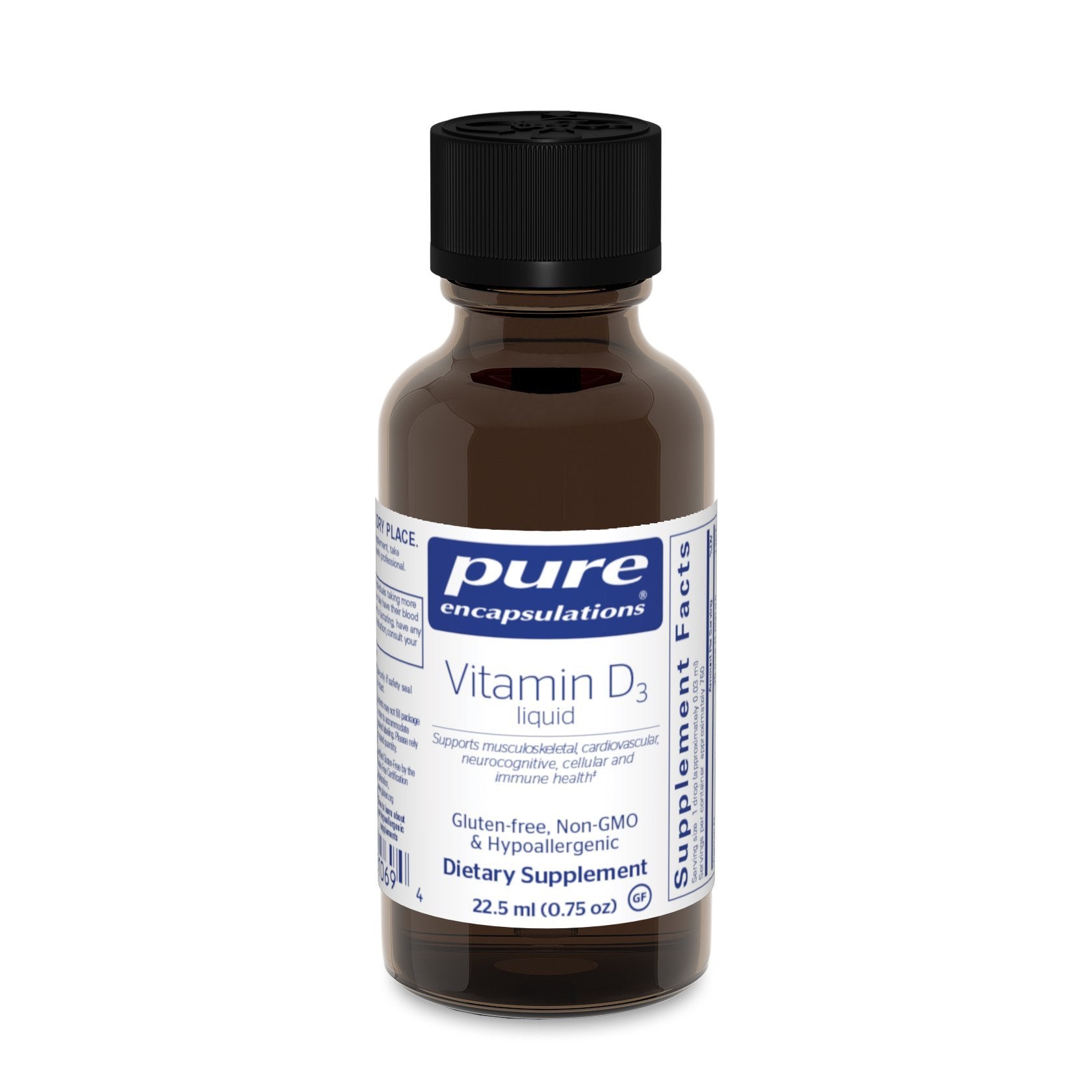 Pure Encapsulations Vitamin D3 Liquid