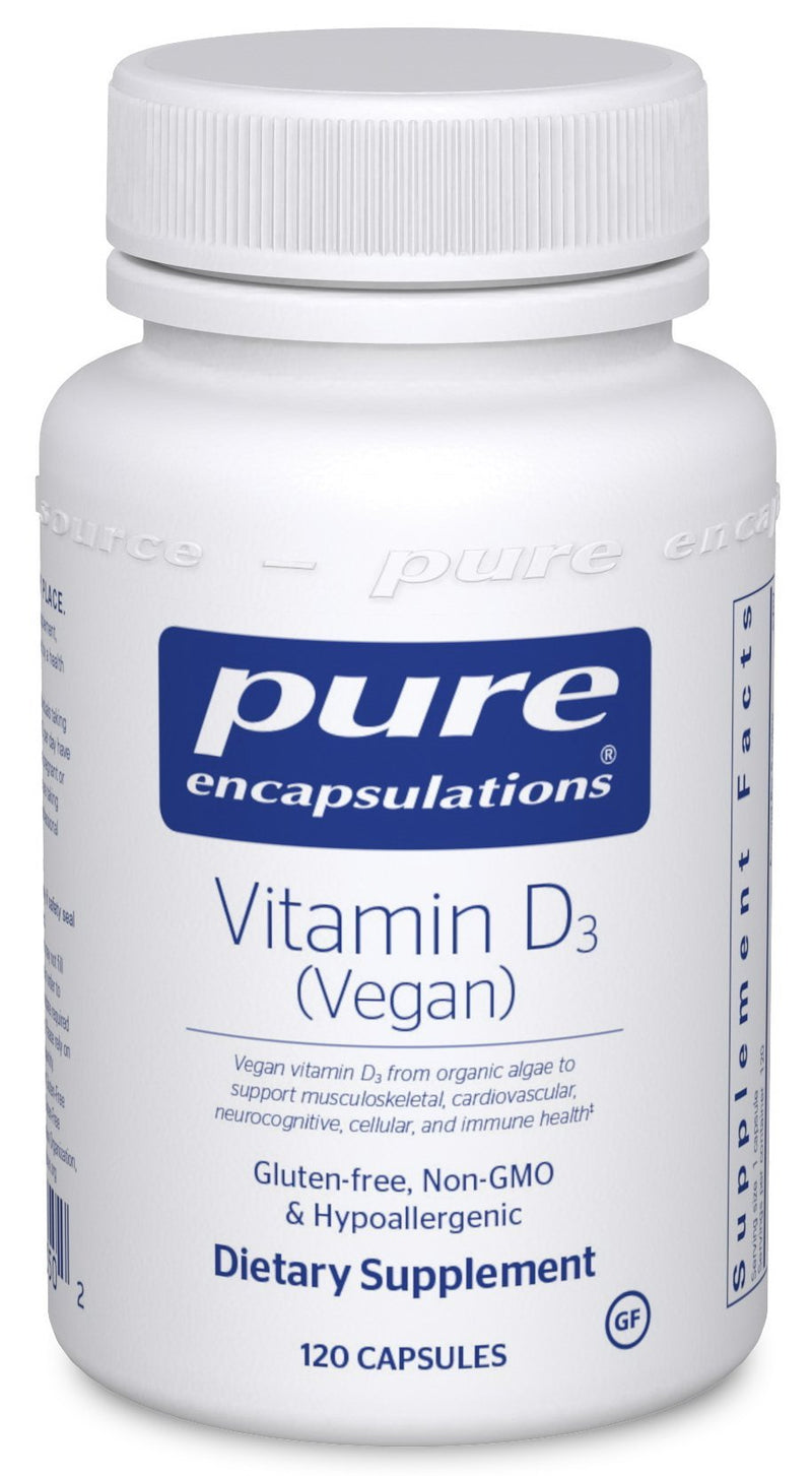 Pure Encapsulations - Vitamin D3 VEGAN - OurKidsASD.com - 