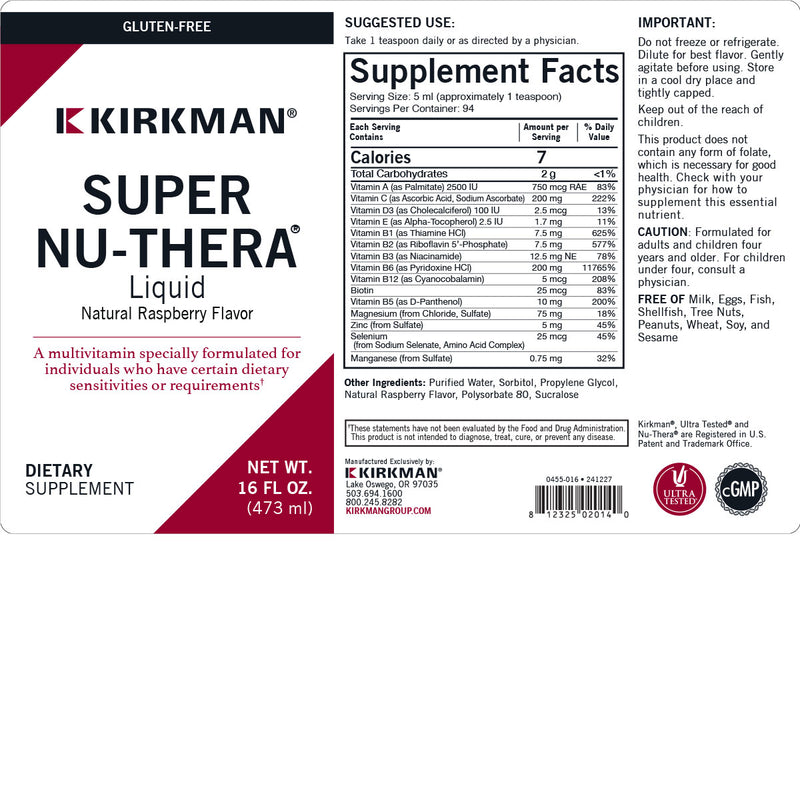 Super Nu-Thera Liquid