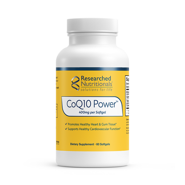 Researched Nutritionals - CoQ10 Power - OurKidsASD.com
