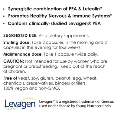 Mirica® Palmitoylethanolamide (PEA) and Luteolin