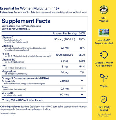 Essential for Women Multivitamin 18+