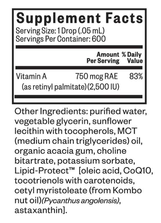 Vitamin A Drops