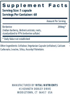 Berberine 200mg