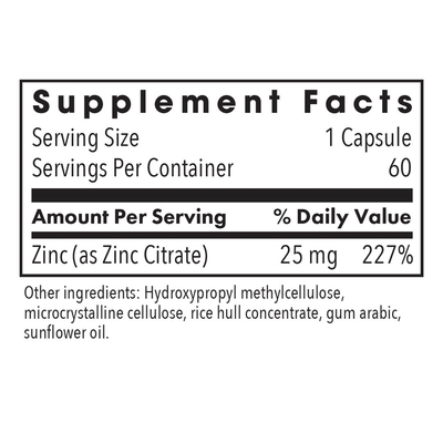 Zinc Citrate 50mg