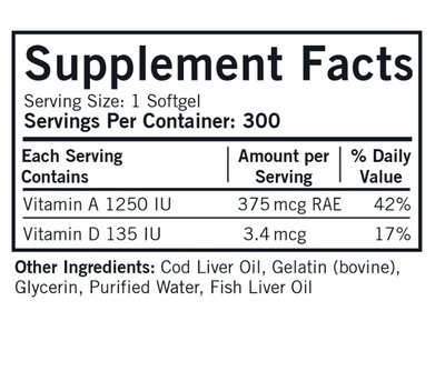 Kirkman - Cod Liver Oil - OurKidsASD.com - #Free Shipping!#