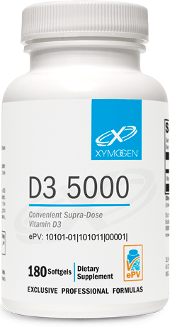 Xymogen - D3 5,000 - OurKidsASD.com - #Free Shipping!#